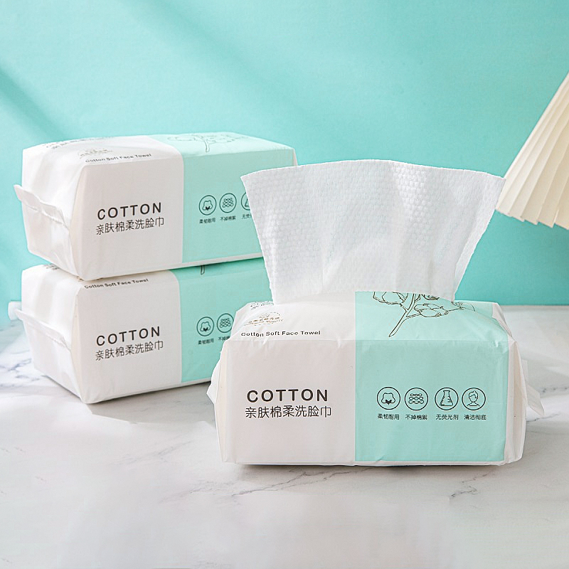 Home Textiles Face Towel - Washcloth Thickened Disposable Face Towel Cotton
