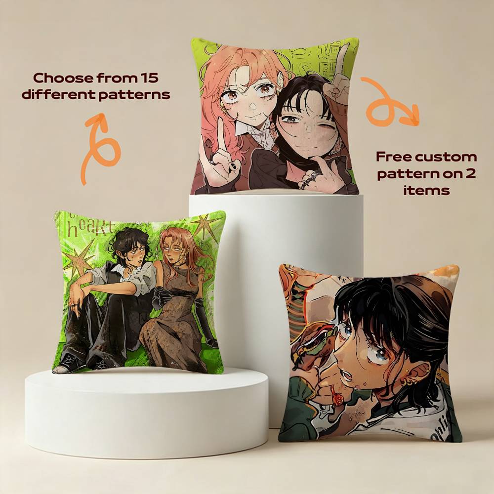Aya Home Textiles - GL-Manga Mitsu A-Aya Green Yuri Square