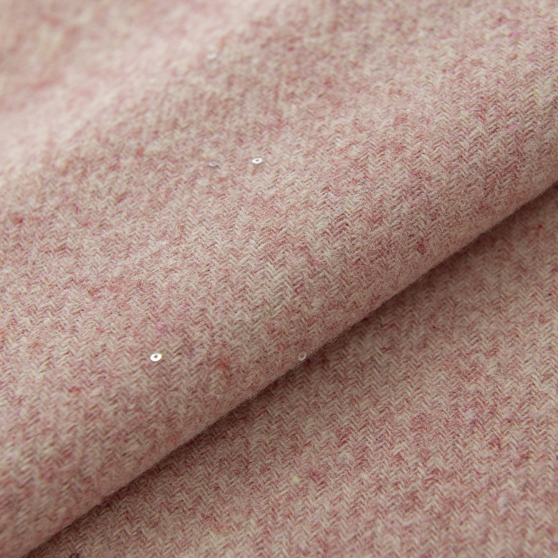 Starry Sky Sequins Wool Blend  - Wool Blanket Herringbone review and price