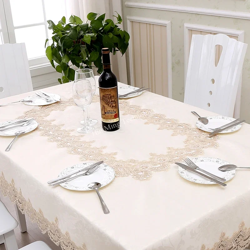 Table Cloth Round Table Cream  - Home Textiles List review and price