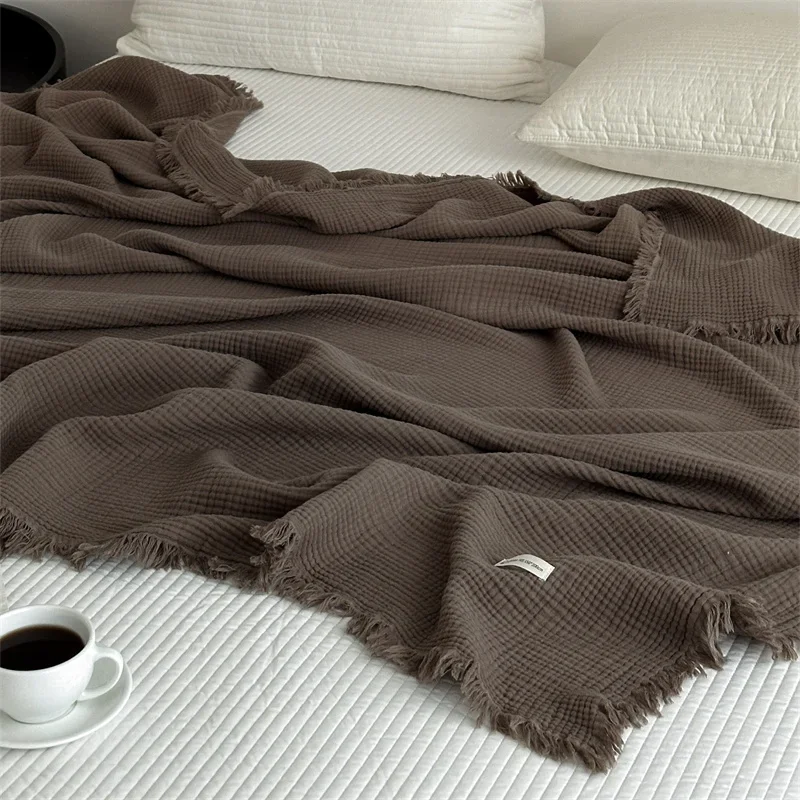 1pc Blanket 100% Cotton Sofa T - Wool Blanket Herringbone review and price