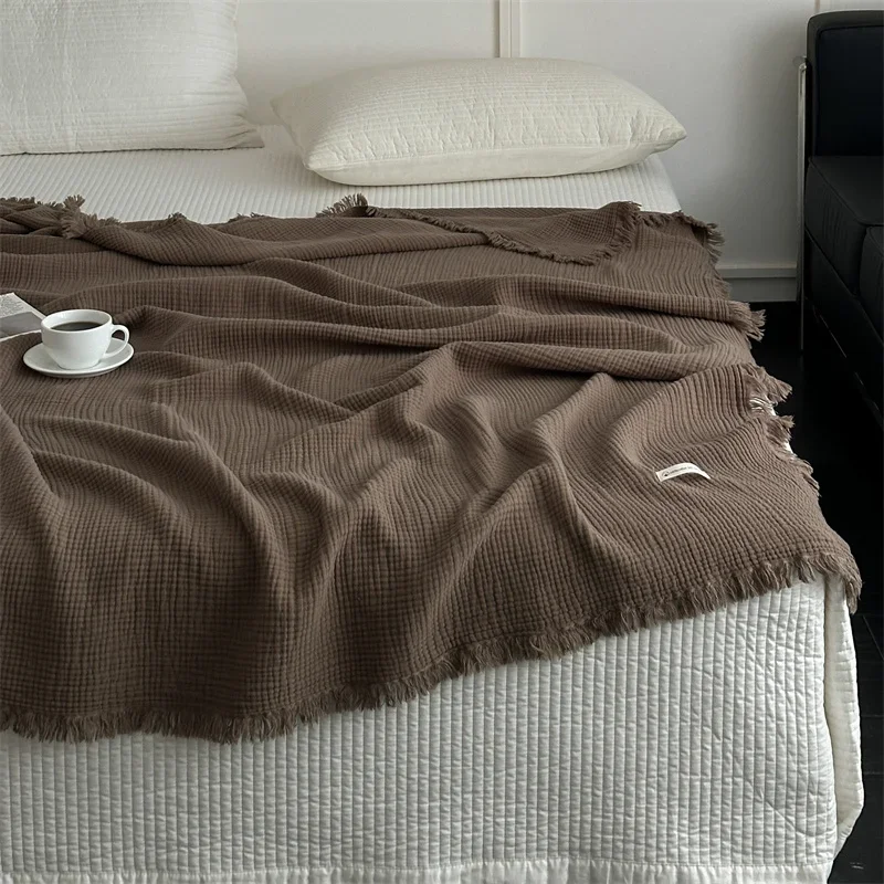1pc Blanket 100% Cotton Sofa T - Wool Blanket Herringbone review and price