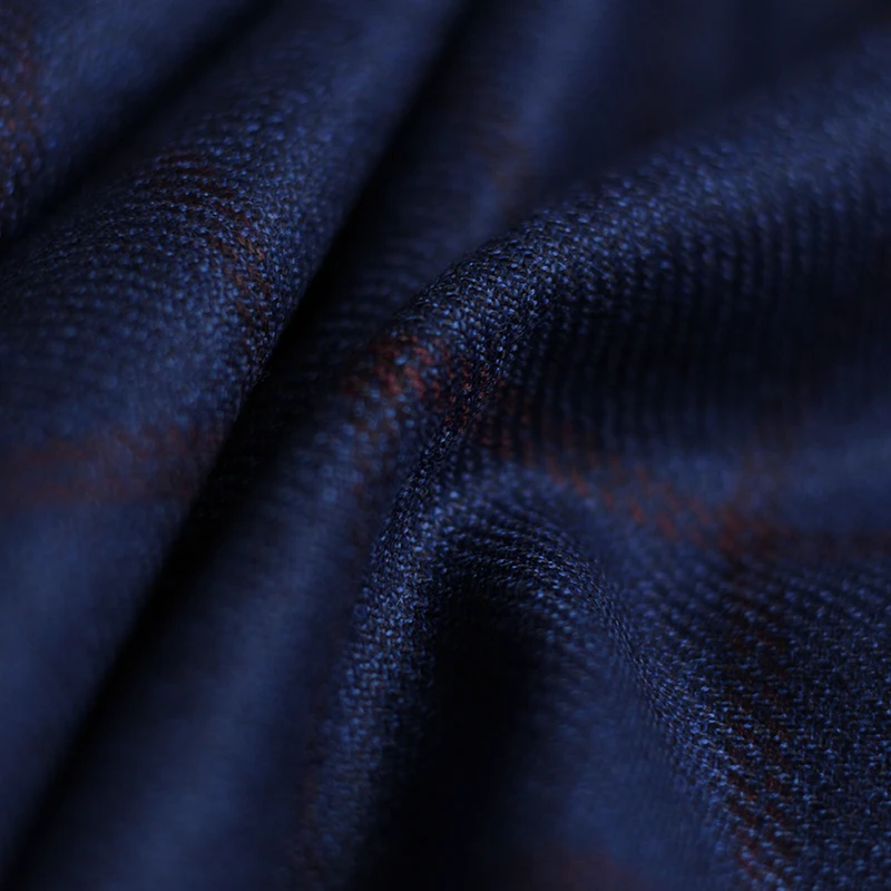Redraspberry Blue Plaid Worste - Wool Blanket Herringbone review and price