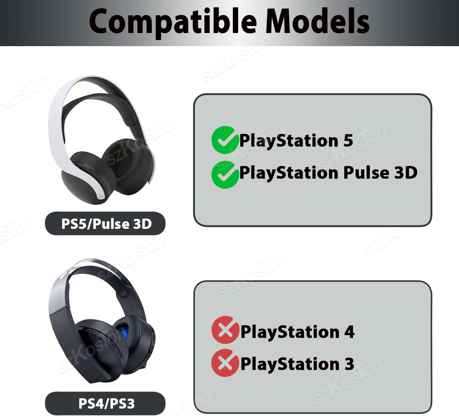 Replacement Ear Pads for PS5 P - Cooling Pillow Gel review and price