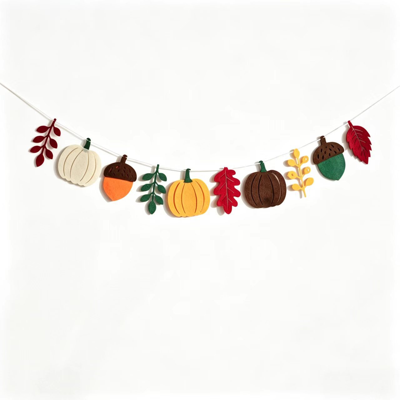 Autumn Pumpkin Leaves Flag Har - Home Textiles Fabric review and price