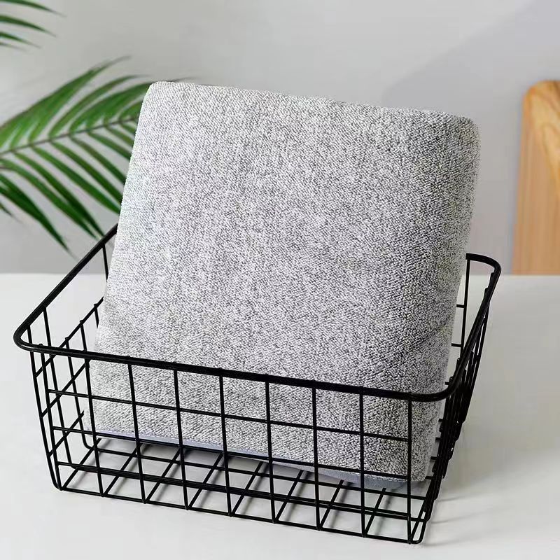 Thickened bamboo charcoal fibe - Home Textiles Face Towel review and price
