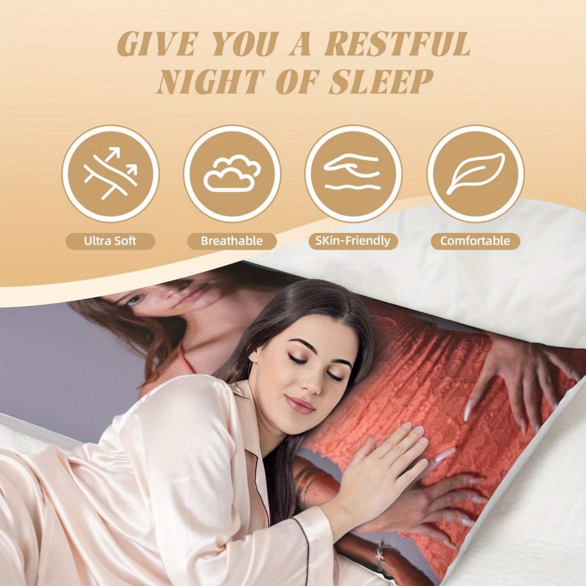 1 Custom Photo Body Pillowcase - Home Textiles Fabric review and price