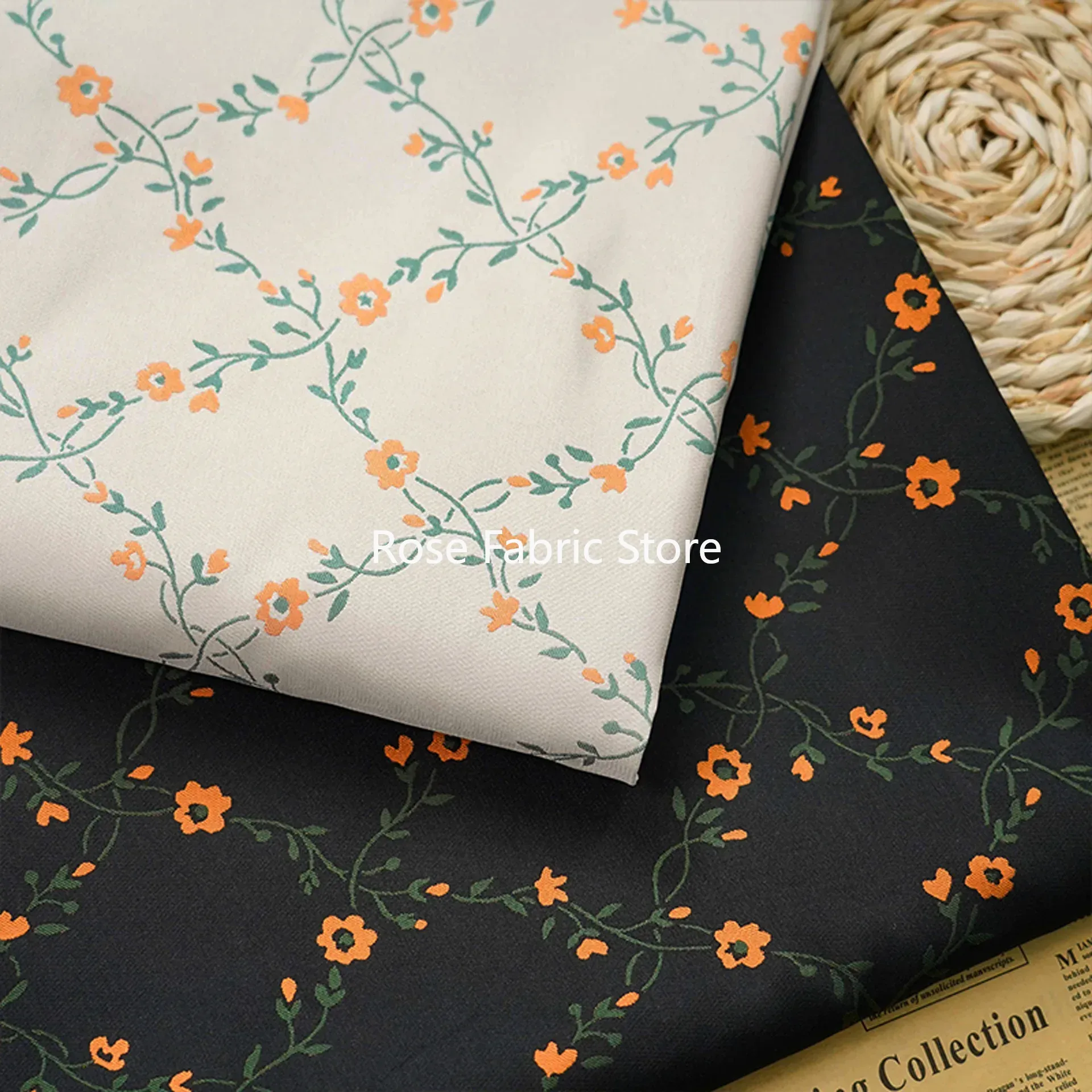 1 Meter Small Flower Yarn Dyed - Home Textiles And Decor review and price